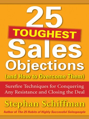 cover image of 25 Toughest Sales Objections-and How to Overcome Them